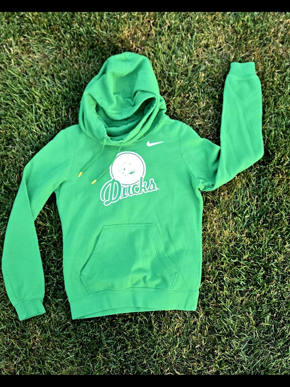 Nike Green Pullover Hoodie with Blue Tag